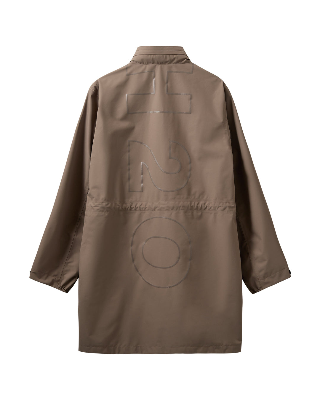 H2O - Rømø Lw Rain Long Jacket - 3553 Dusty Oak