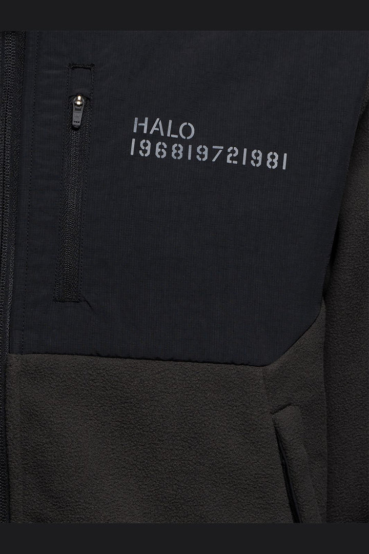 Halo - Blocked Zip Fleece 610209 - 6213 - Raven