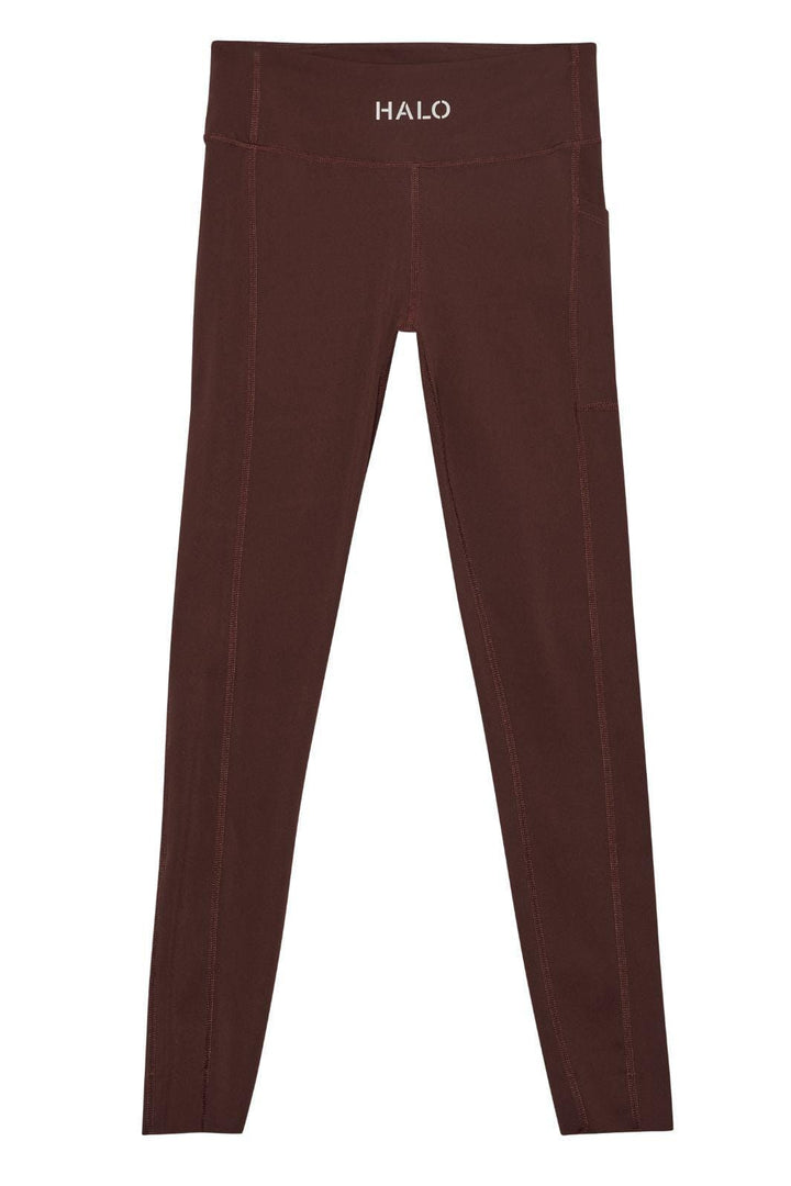 Halo - Women Training Tights 228641 - 8415 - Bitter Chocolate Leggings 