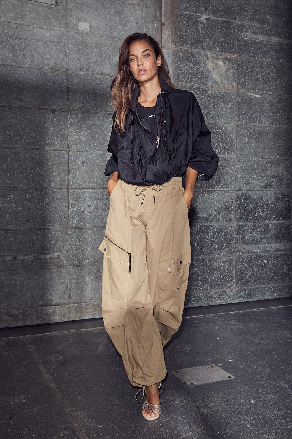 Haute L'Amitié - Air Zip Pant Hl11033 - Walnut Bukser 