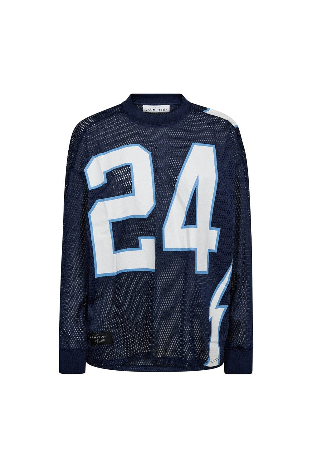 Haute L'Amitié - American Football Ls Tee HL10049 - Navy
