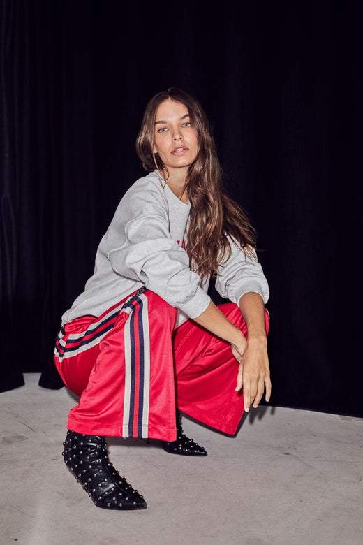 Haute L'Amitié - Baggy Rn Track Pants HL10481 - Red Bukser 