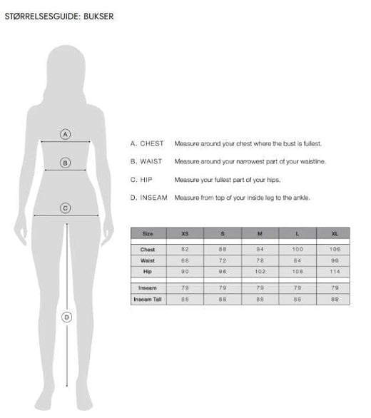 Haute L'Amitié - Breeze Pant HL10112 - Clearblue Bukser 