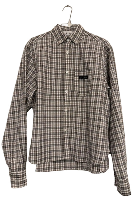 Haute L'Amitié - Button Down Mini Check Shirt HL10719 - Off-White/ Beige