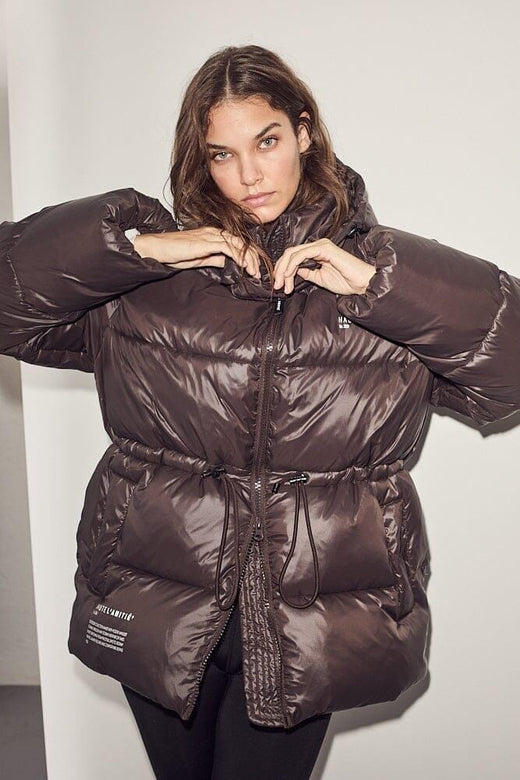 Haute L'Amitié - Climb Puffer Jacket HL10186 - Mocca Jakker 