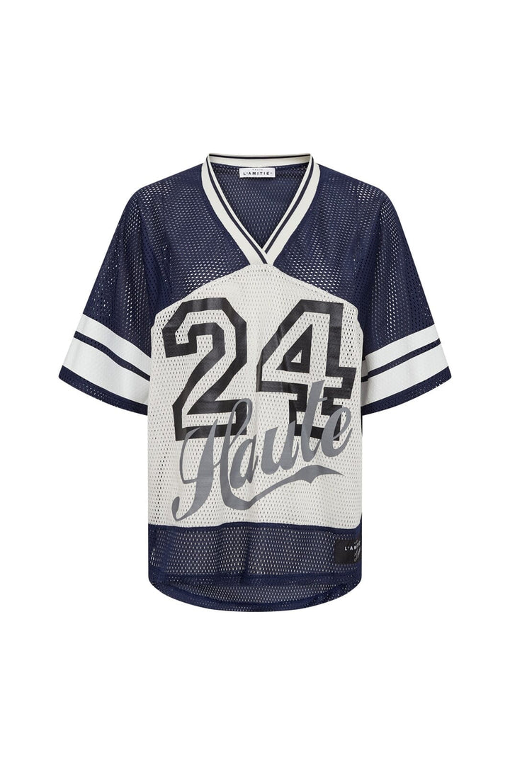 Haute L'Amitié - Drift Combo Number Tee HL10478 - Navy