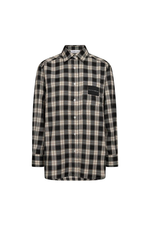 Haute L'Amitié - Early Haute Check Shirt HL10903 - Black Check