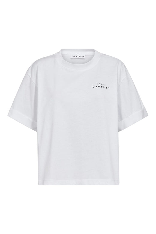Haute L'Amitié - Hl Crew Neck Crop Tee HL10122 - White