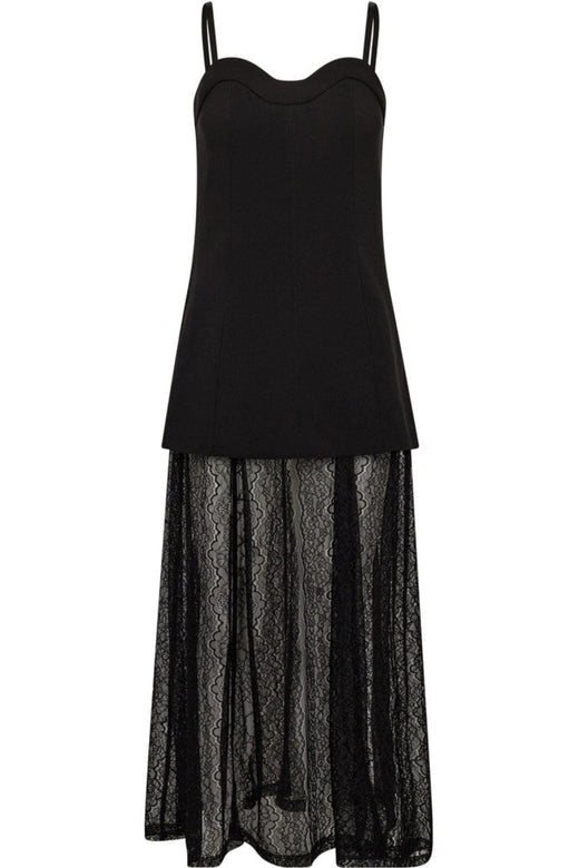 Haute L'Amitié - L'E Summer Corsage Dress HL10598 - Black Kjoler 