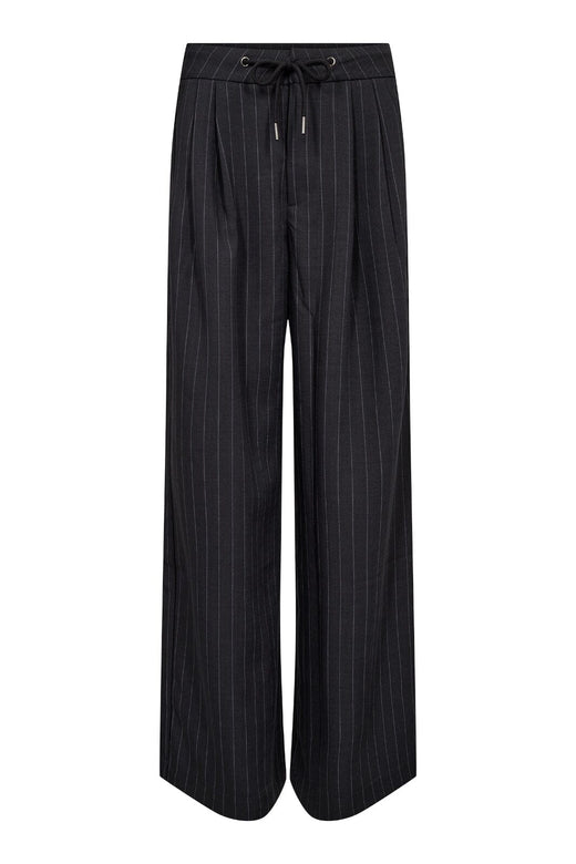 Haute L'Amitié - Michelle Pin String Tie Pant HL10297 - Dark Grey Bukser 