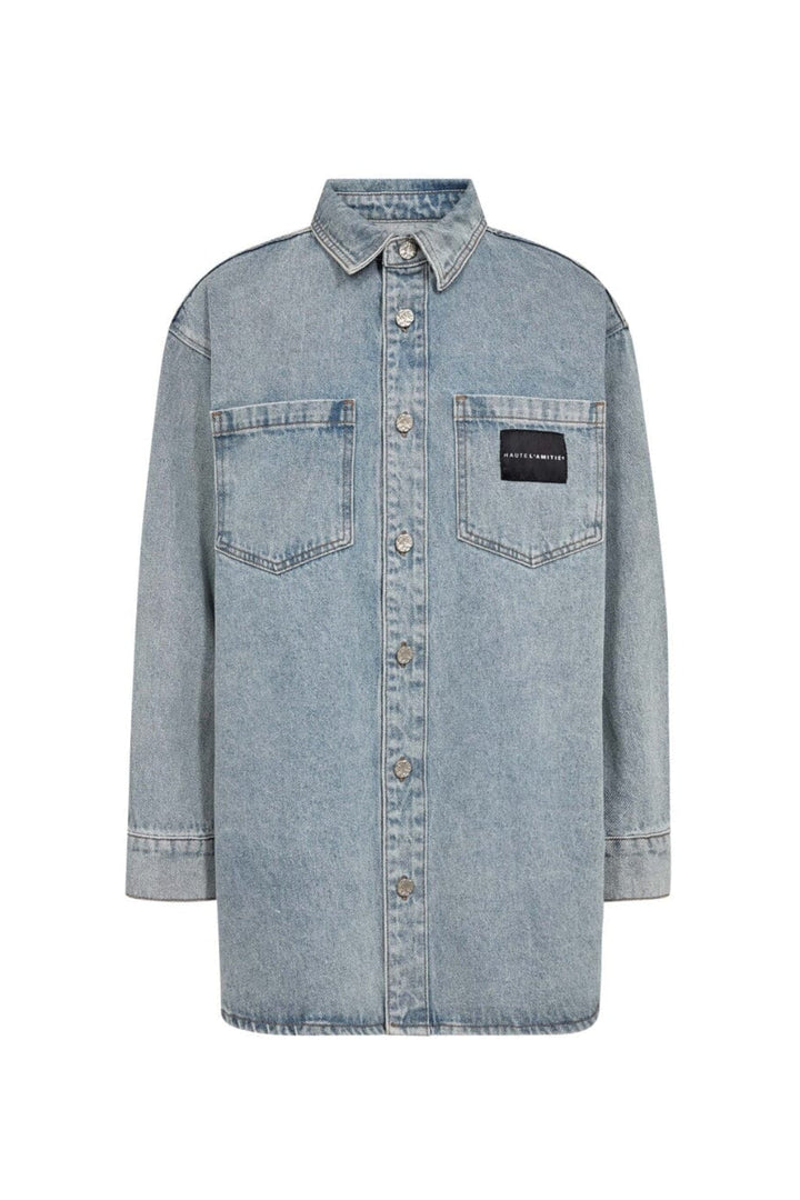 Haute L'Amitié - Miley Denim Shirt HL10531 - Bleached Denim