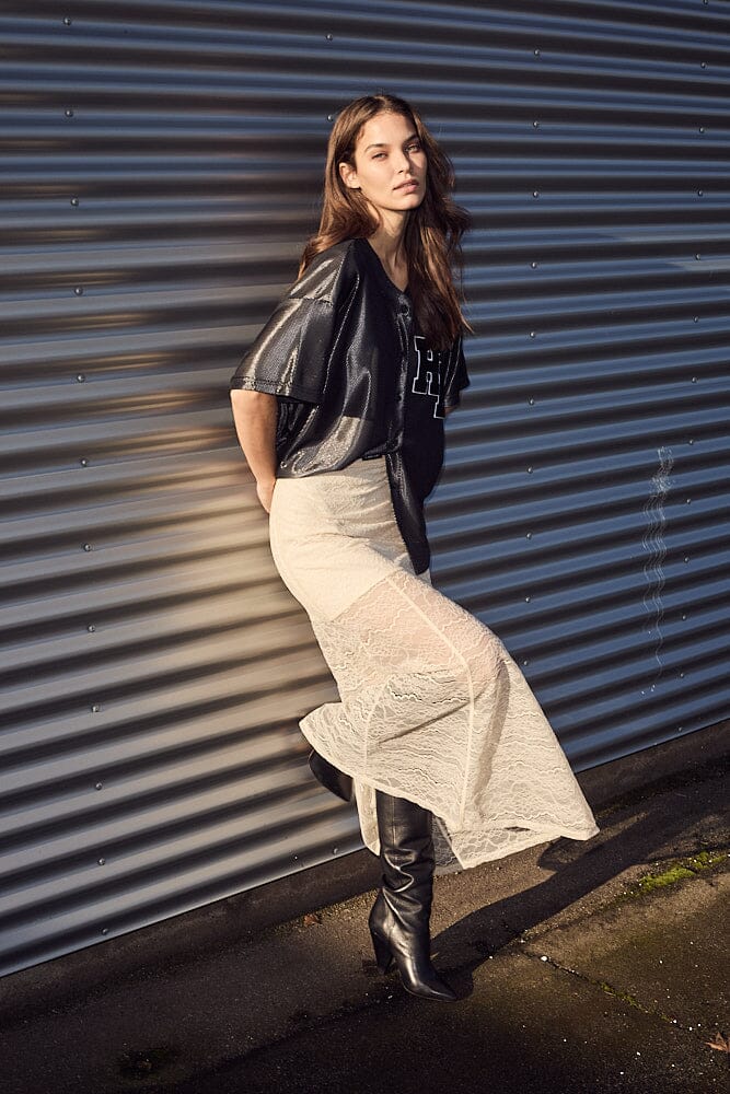 Haute L'Amitié - New Lace Skirt HL10198 - Seashell Nederdele 