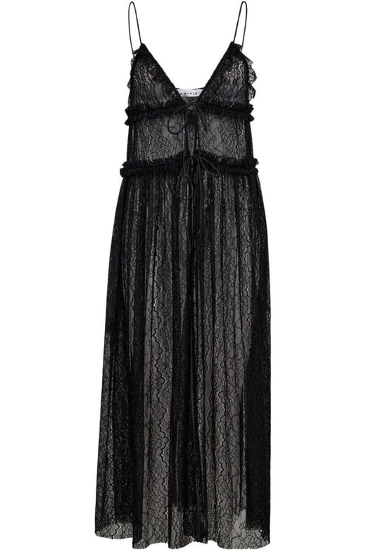 Haute L'Amitié - New Lace Tie Dress HL10599 - Black Kjoler 
