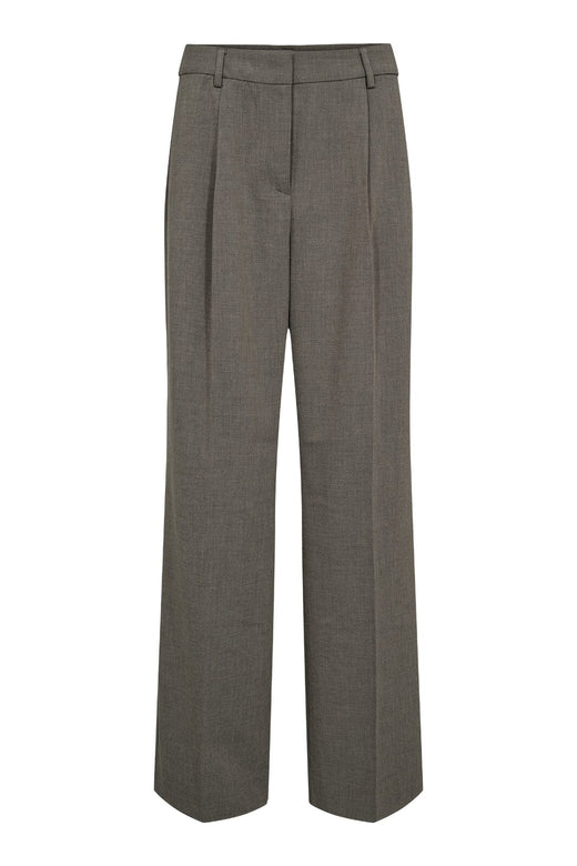 Haute L'Amitié - Nicole Pleat Pant HL10369 - Beige Melangé Bukser 