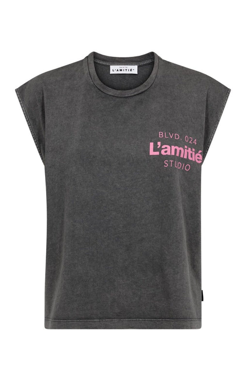 Haute L'Amitié - Noma Logo Top HL10532 - Washed Black