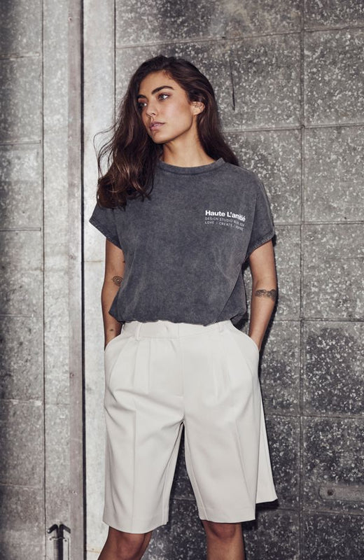 Haute L'Amitié - Premiere Bermuda HL10495 - Pearl Shorts 