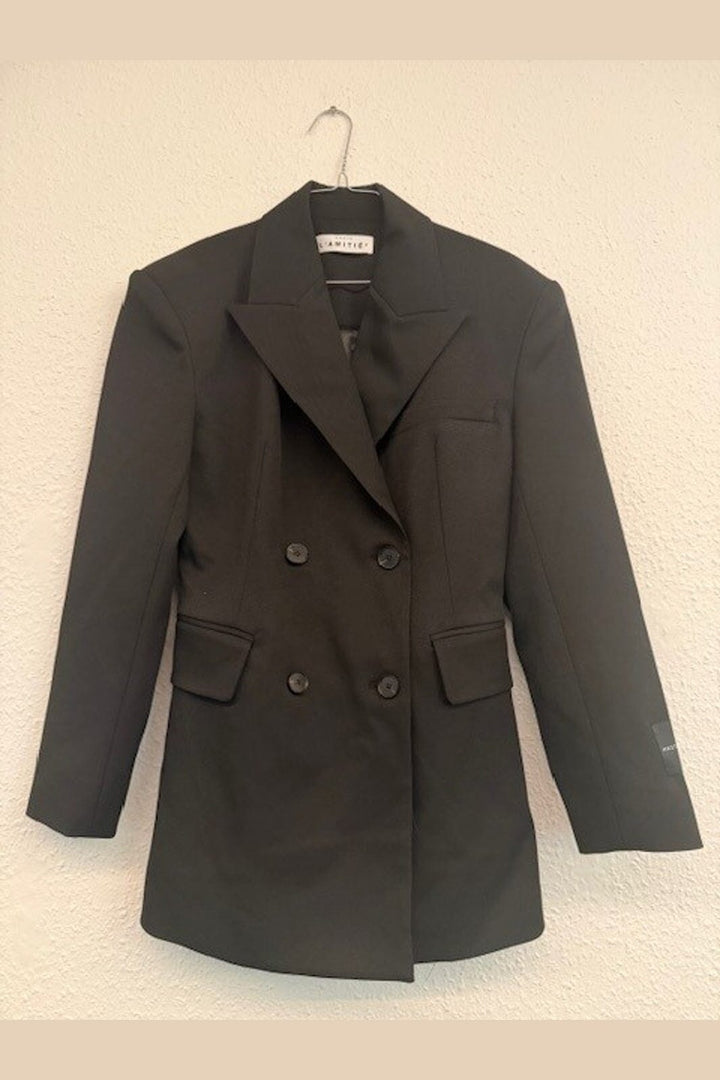 Haute L'Amitié - Premiere Waist Fit Blazer HL10703 - Black