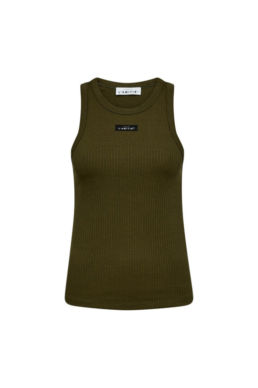 Haute L'Amitié - Rib Badge Tank HL10011 - Army