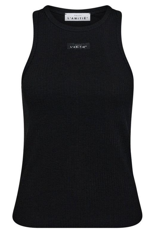 Haute L'Amitié - Rib Badge Tank HL10011 - Black