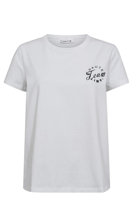 Haute L'Amitié - Rub Team Logo Tee HL10098 - White