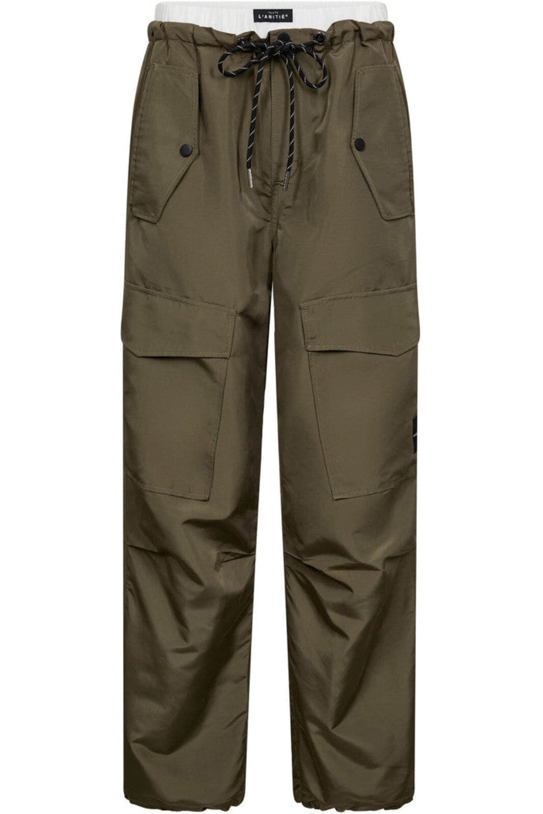 Haute L'Amitié - Thalia Pull On Tall Trouser HL10623 - Army Bukser 