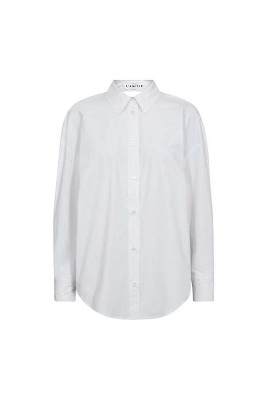 Haute L'Amitié - Twist Bow Shirt HL10209 - White