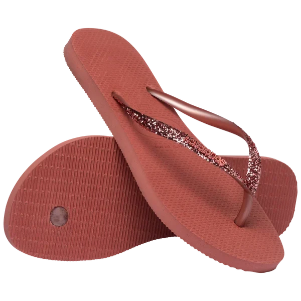 Havaianas - Hav. Slim Glitter Ii - 1121 Canyon Clay Badesandaler 