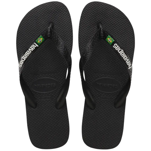 Havaianas - Hav. Brasil Logo  - 1069 Black/black