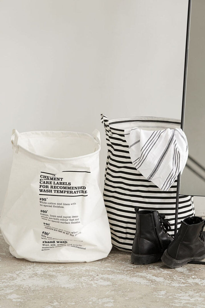 House Doctor - Vasketøjspose, Wash Instructions 205720123