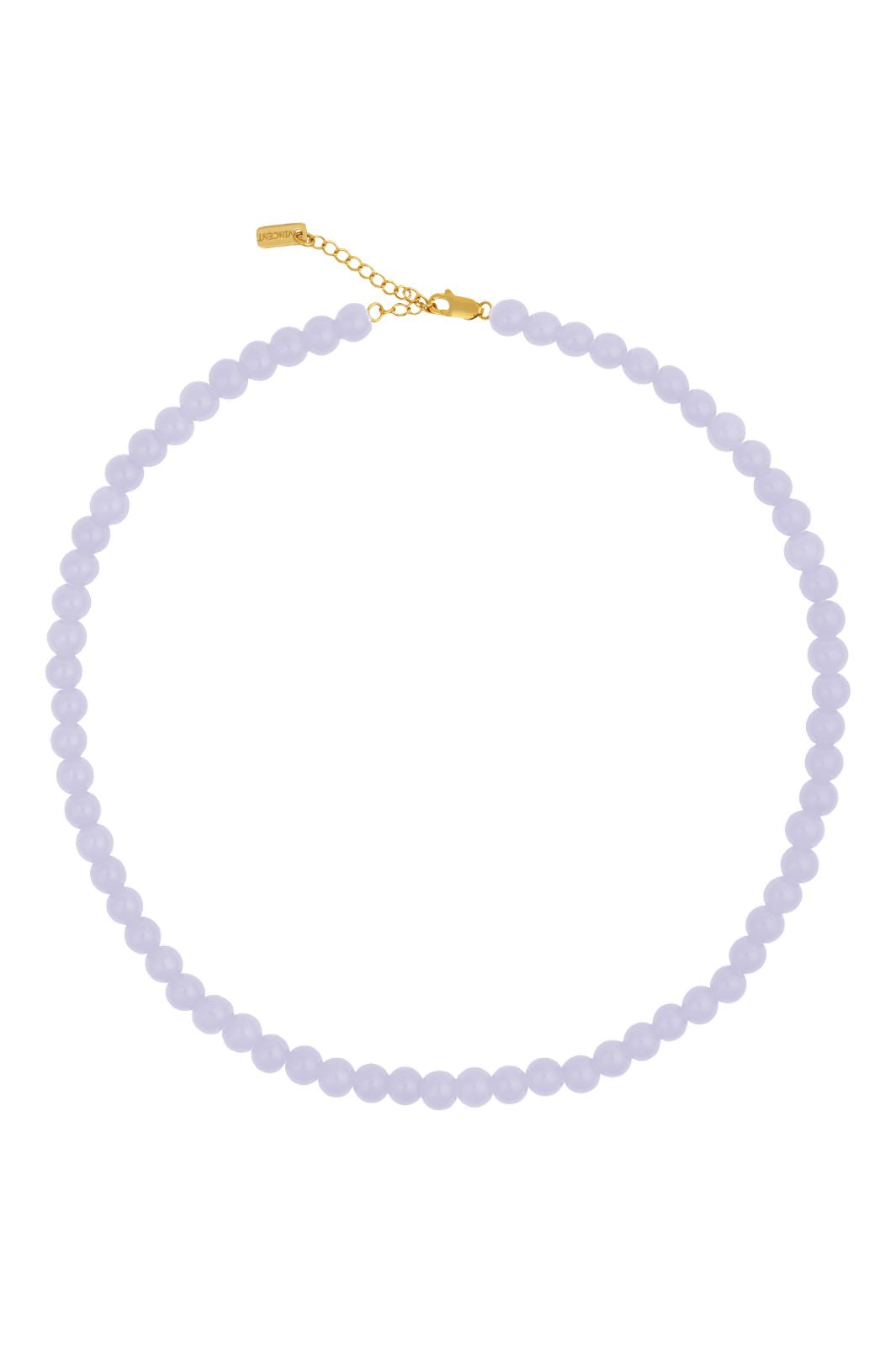 House Of Vincent - Candy Coral Lavender S Necklace VJ233-UNG-P-S - Light Purple - Gilded