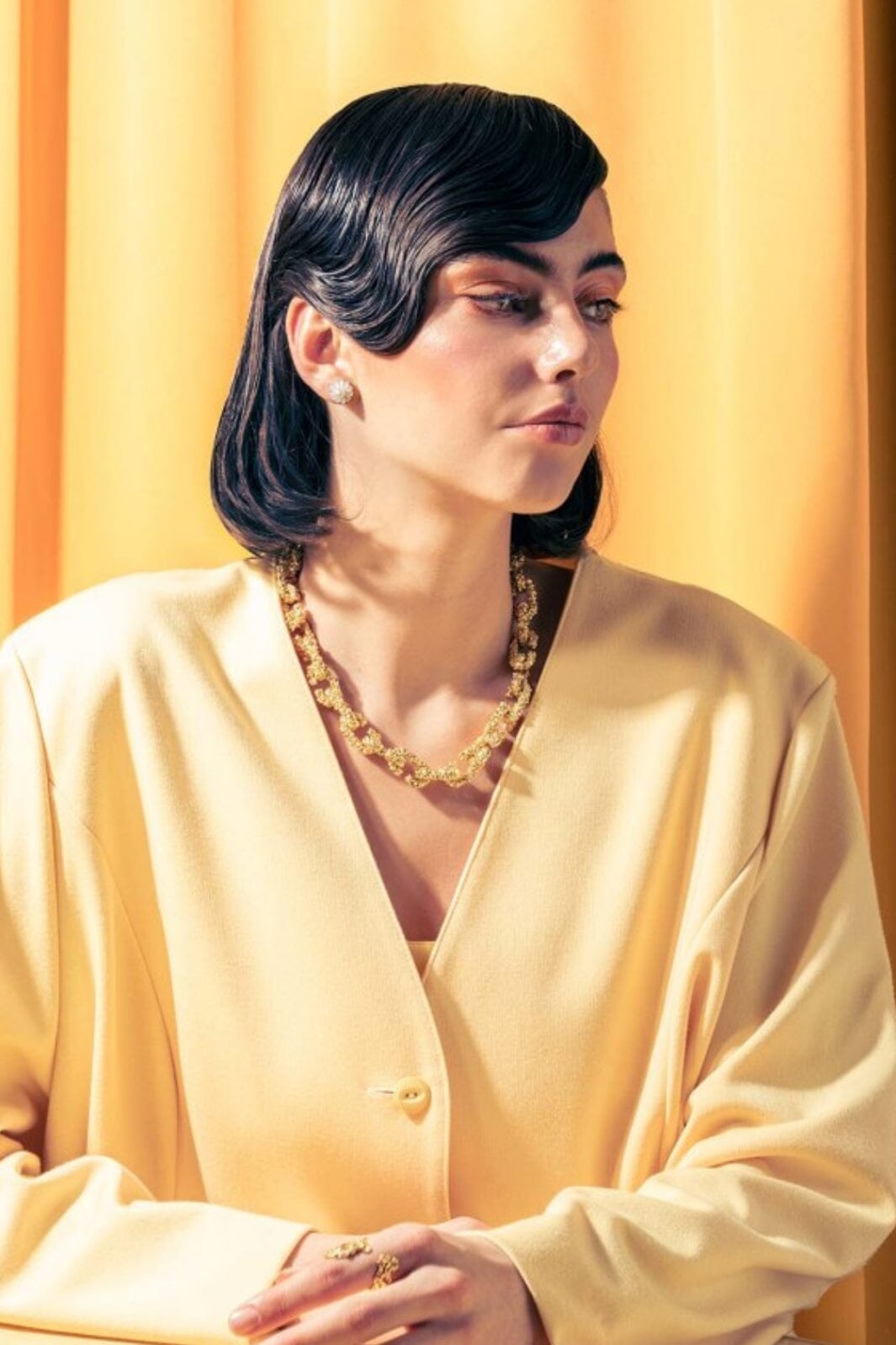 House Of Vincent - Chain Of Riddle Necklace - Gilded