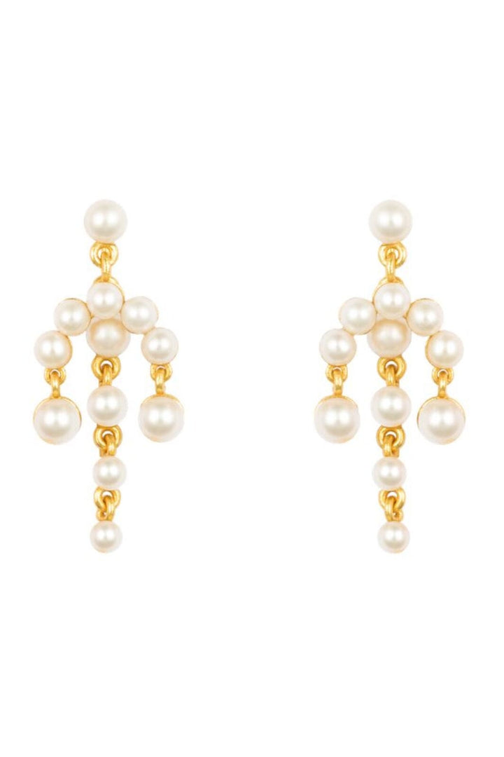 House Of Vincent - Veil Of Venus Earrings - Gilded