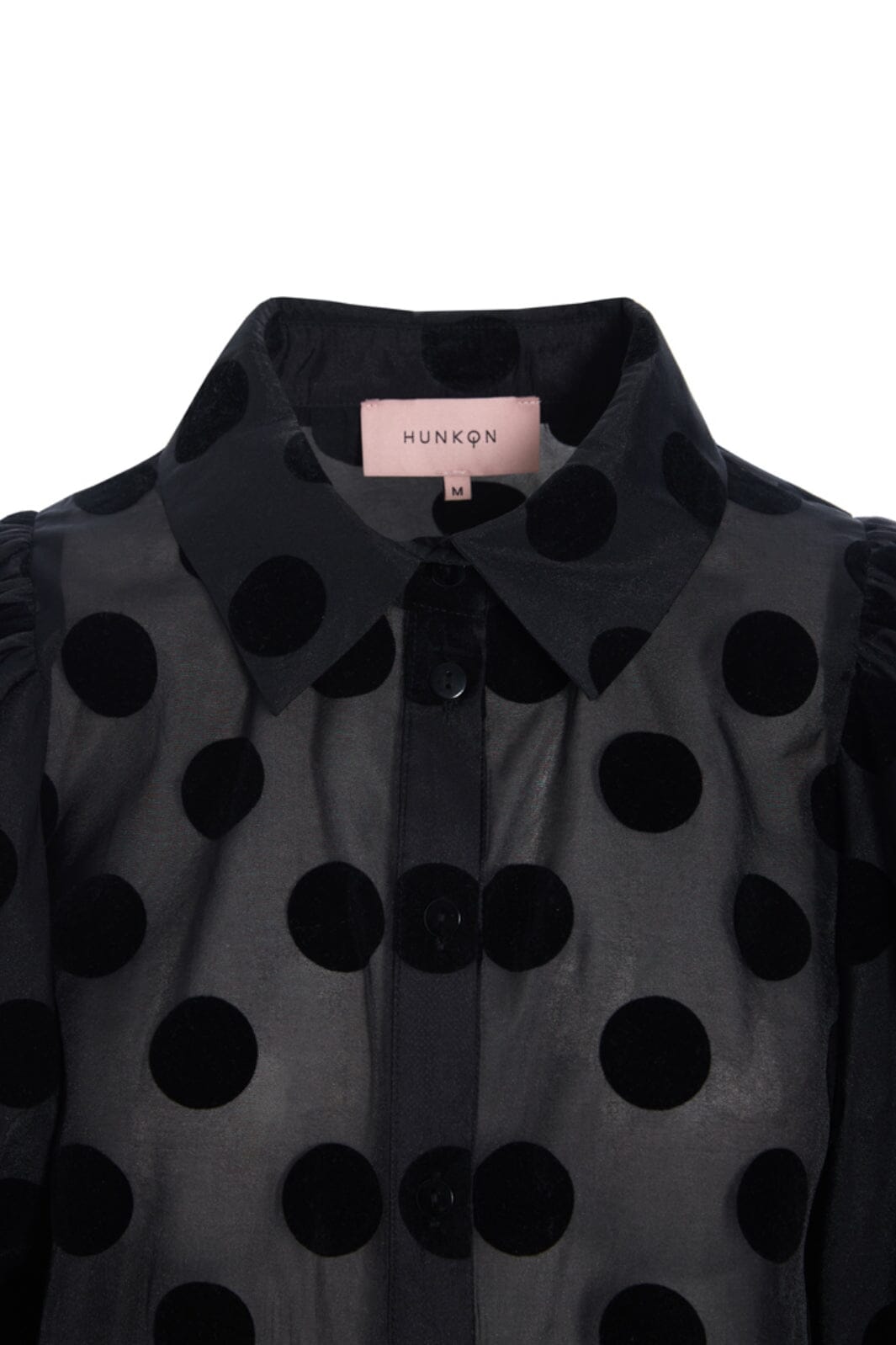 Hunkøn - Bobby Shirt 25635 - Black W/Dots