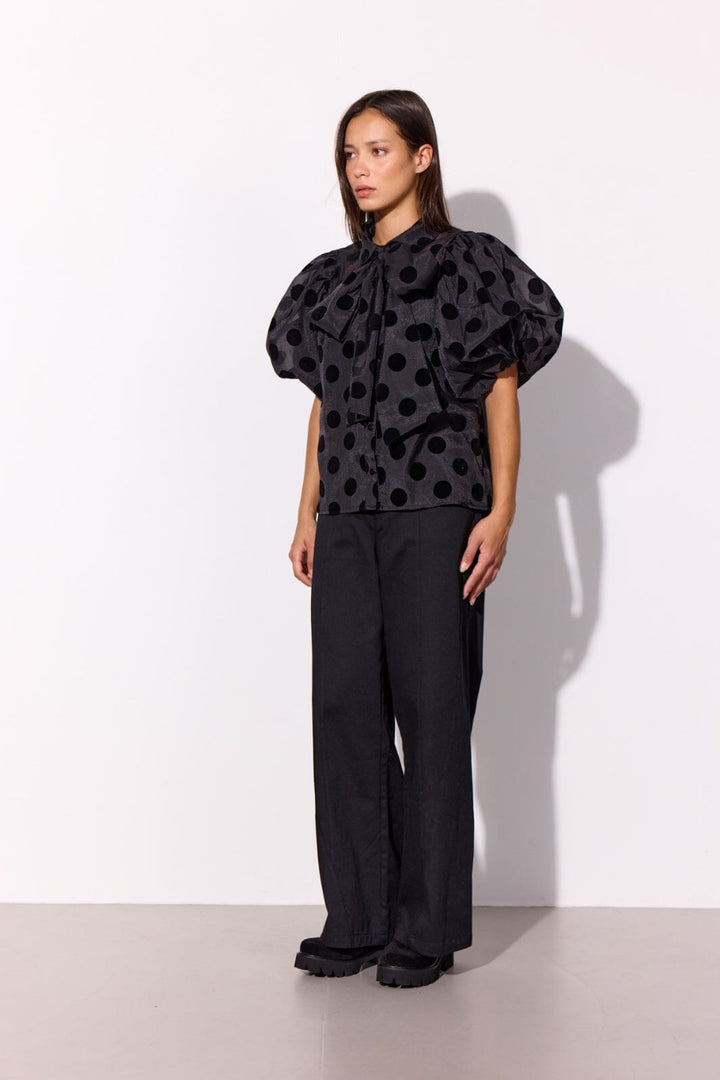 Hunkøn - Bobby Shirt 25635 - Black W/Dots