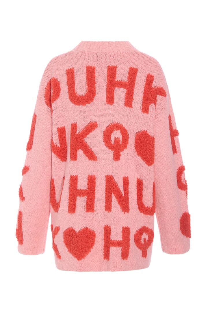 Hunkøn - Jenny Knit Cardigan 25681 - Pink