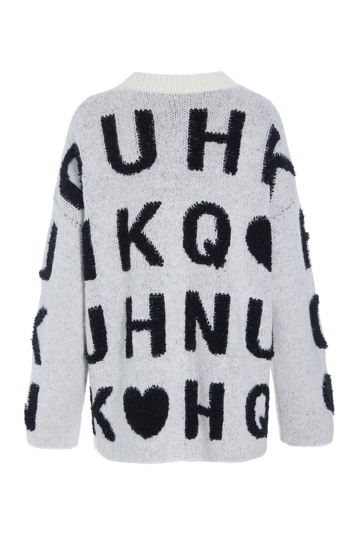Hunkøn - Jenny Knit Cardigan 25681 - White