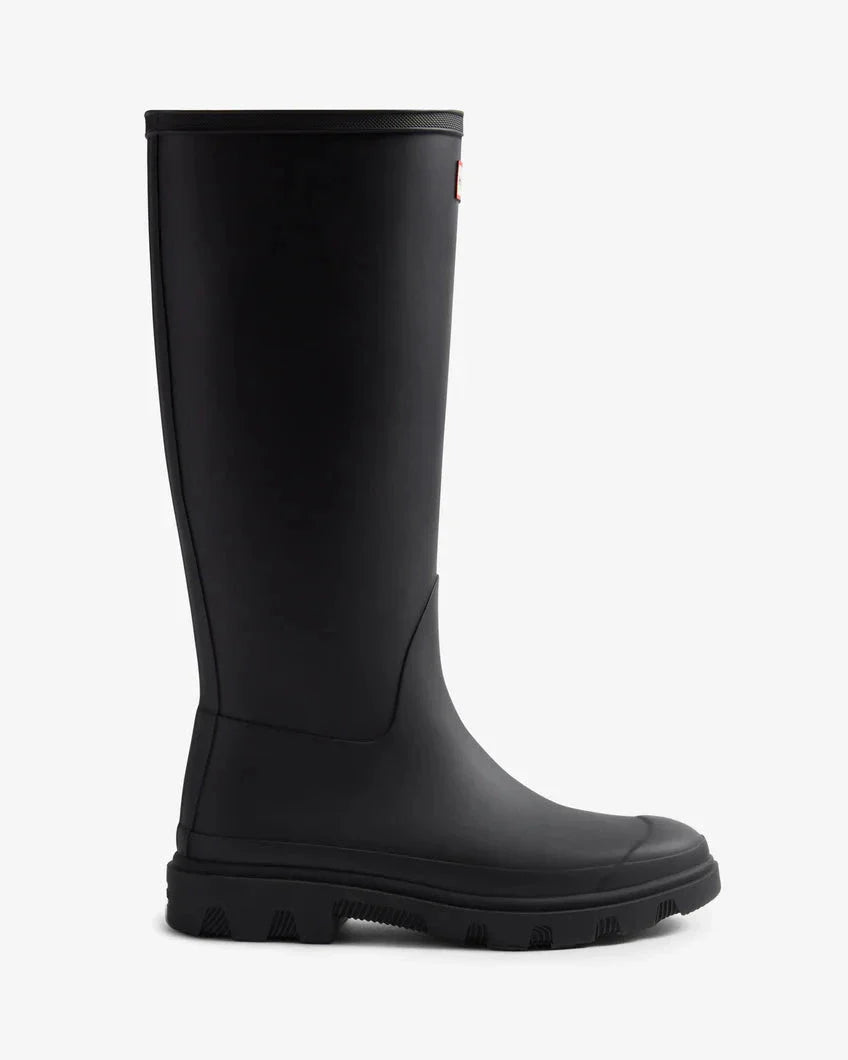 Hunter - Downpour Tall Boot Hfru0001251blk - Black Gummistøvler 