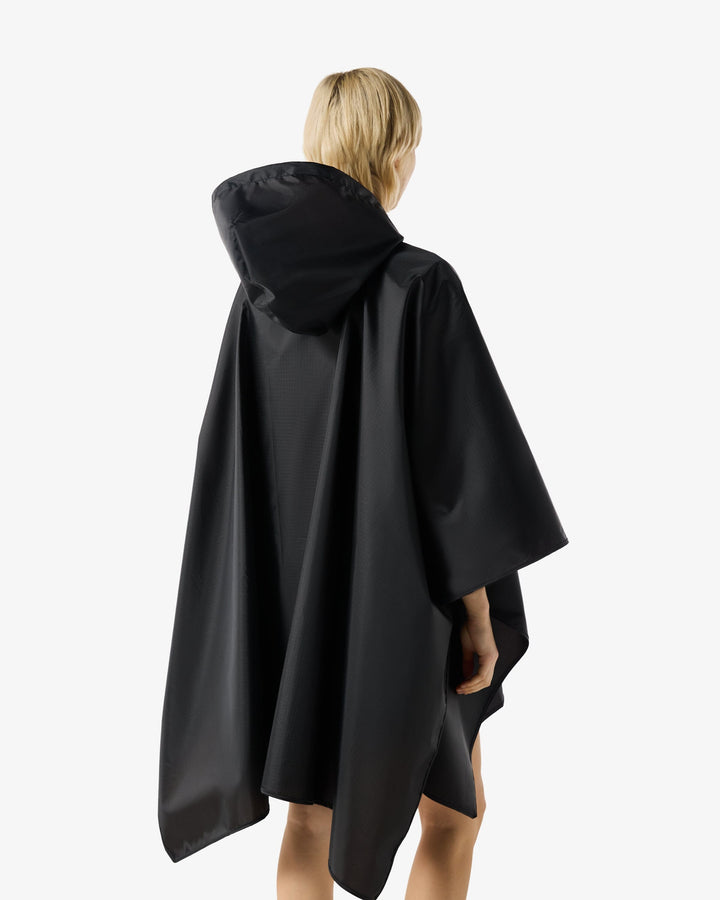 Hunter - Hunter Packable Poncho Haru0007261hb - 001-black Regnjakker 