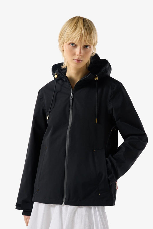 Hunter - Original Lightweight Waterproof Jacket Harw0004261hb - Black Regnjakker 