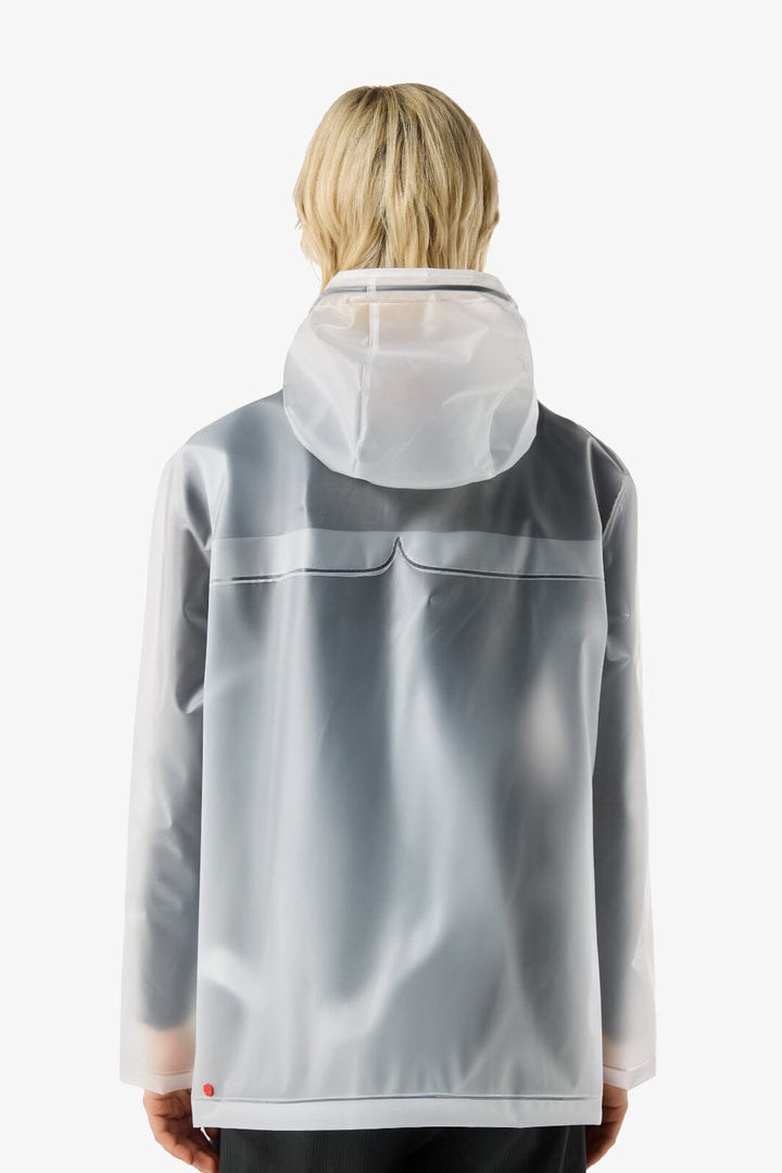 Hunter - Pu Hooded Jacket Haru0001261cm - Clear Matte Regnjakker 