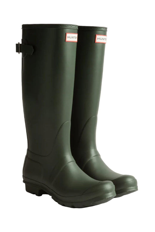 Hunter - Women Original Tall Back Adjustable Boot Wft1001rmadov - Dark Olive Gummistøvler 