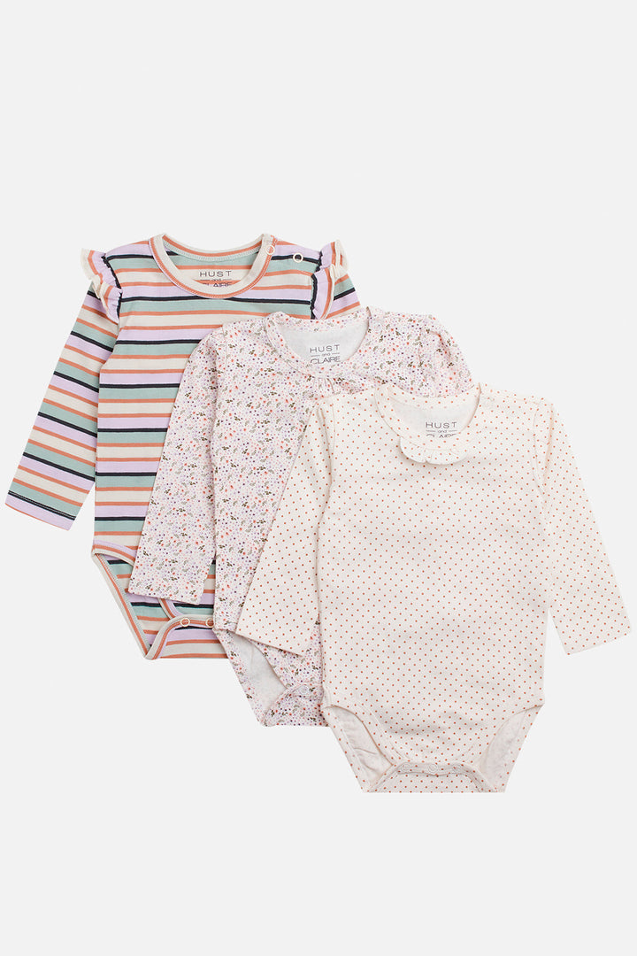 Hust&Claire - Blue Bodysuit - White Sand 3263