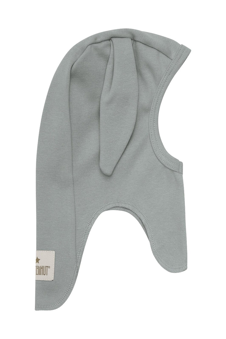 Huttelihut - Balaclava Ears Cotton Rib - Lily Pad Melange