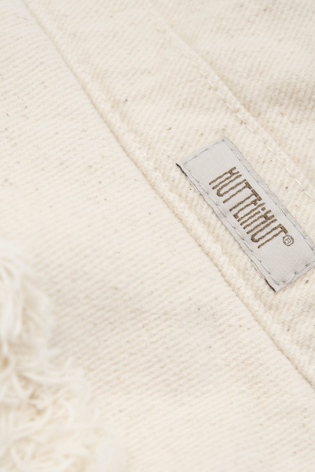 Huttelihut - Bucket Hat Linen Denim - Irish Cream