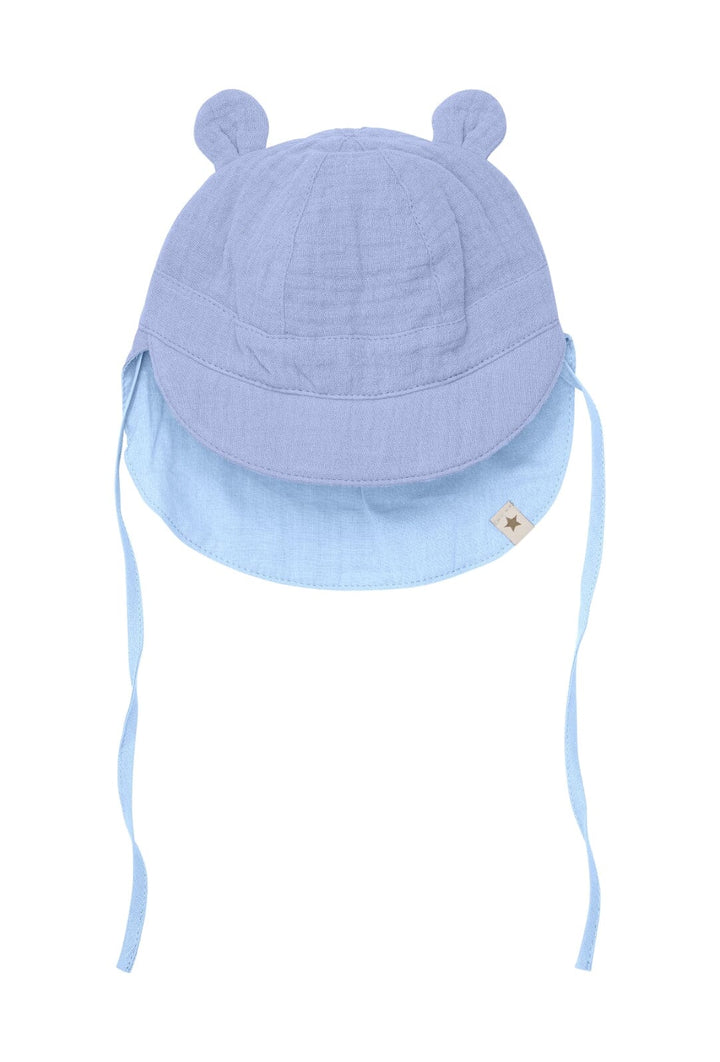 Huttelihut - Summer Hat Ears Muslin - Quiet Harbor
