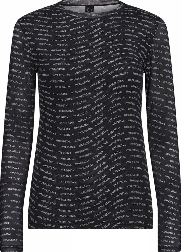 Hype The Detail - Blouse W/Print - 10 Sort