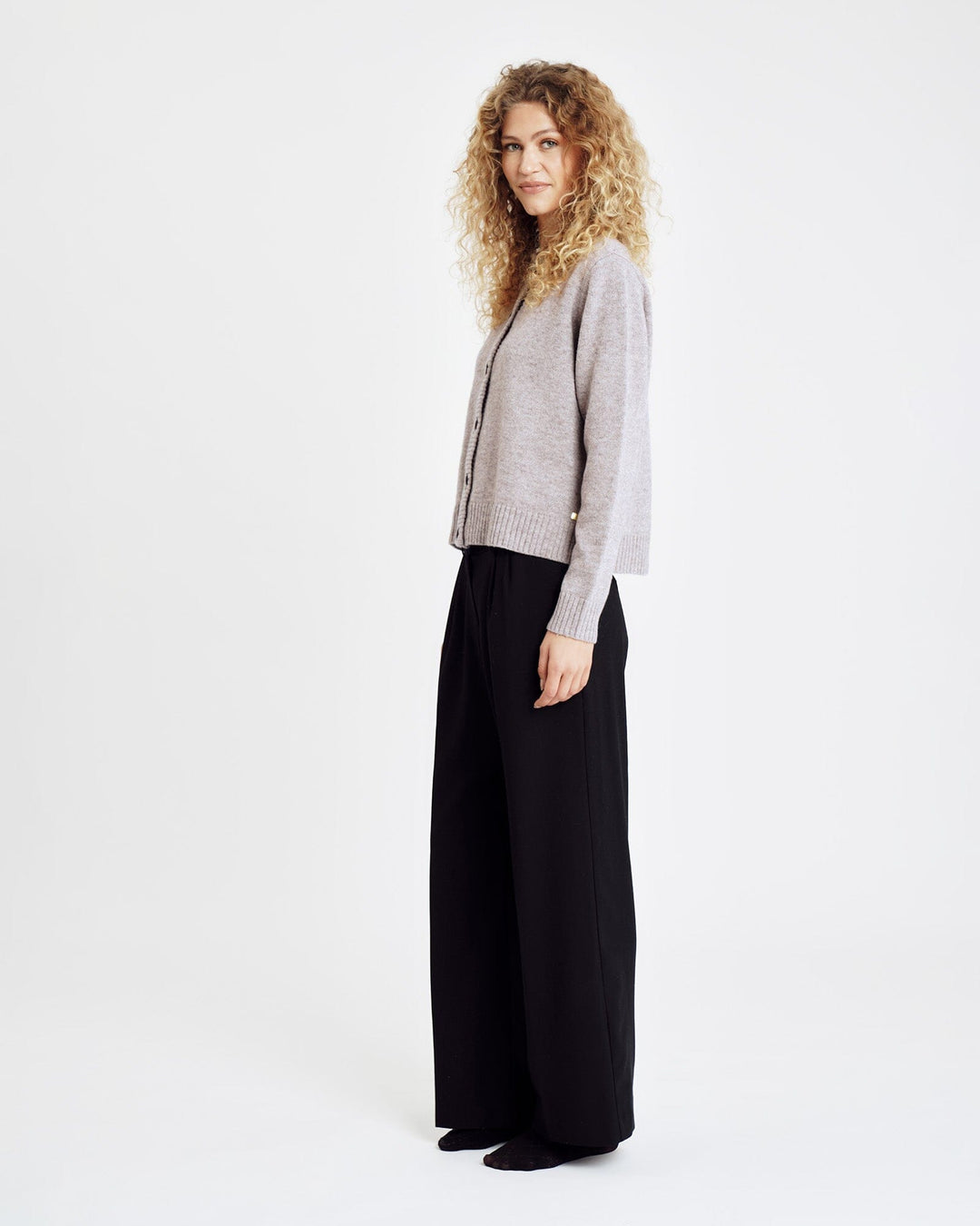 Hype The Detail - Cardigan 930-24 - 4 - Sand Cardigans 
