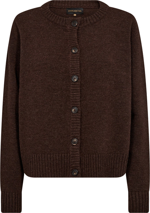 Hype The Detail - Cardigan 930-24 - 89 - Brun Cardigans 