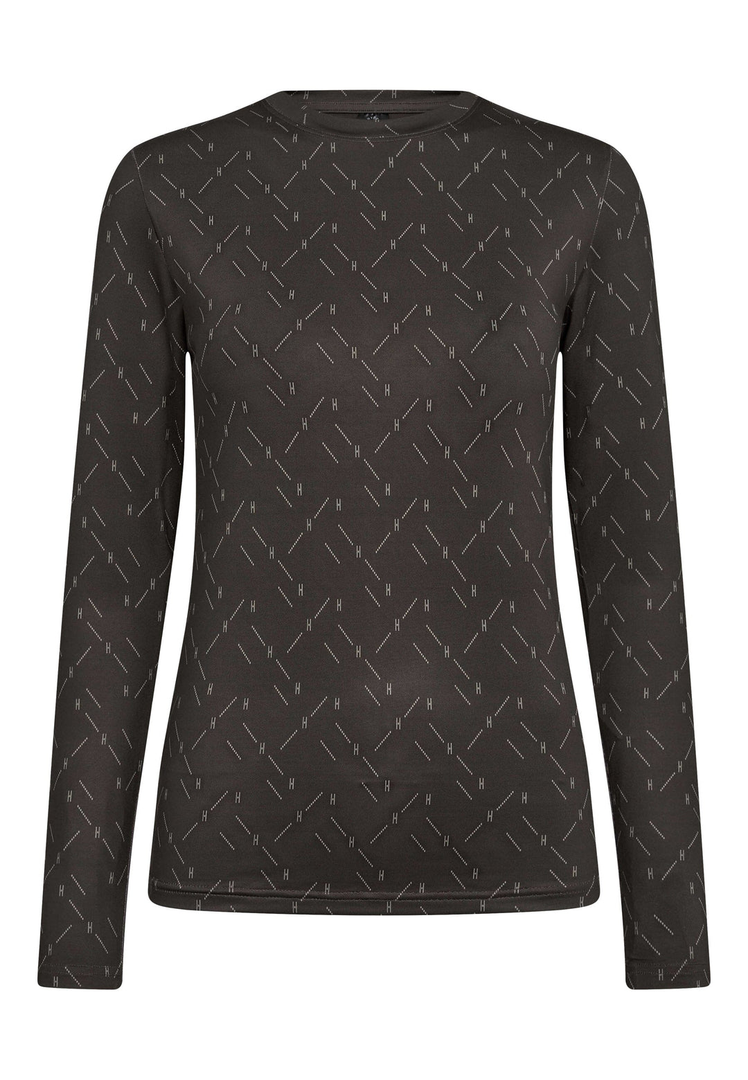 Hype The Detail - Printed Blouse - 40 Brun