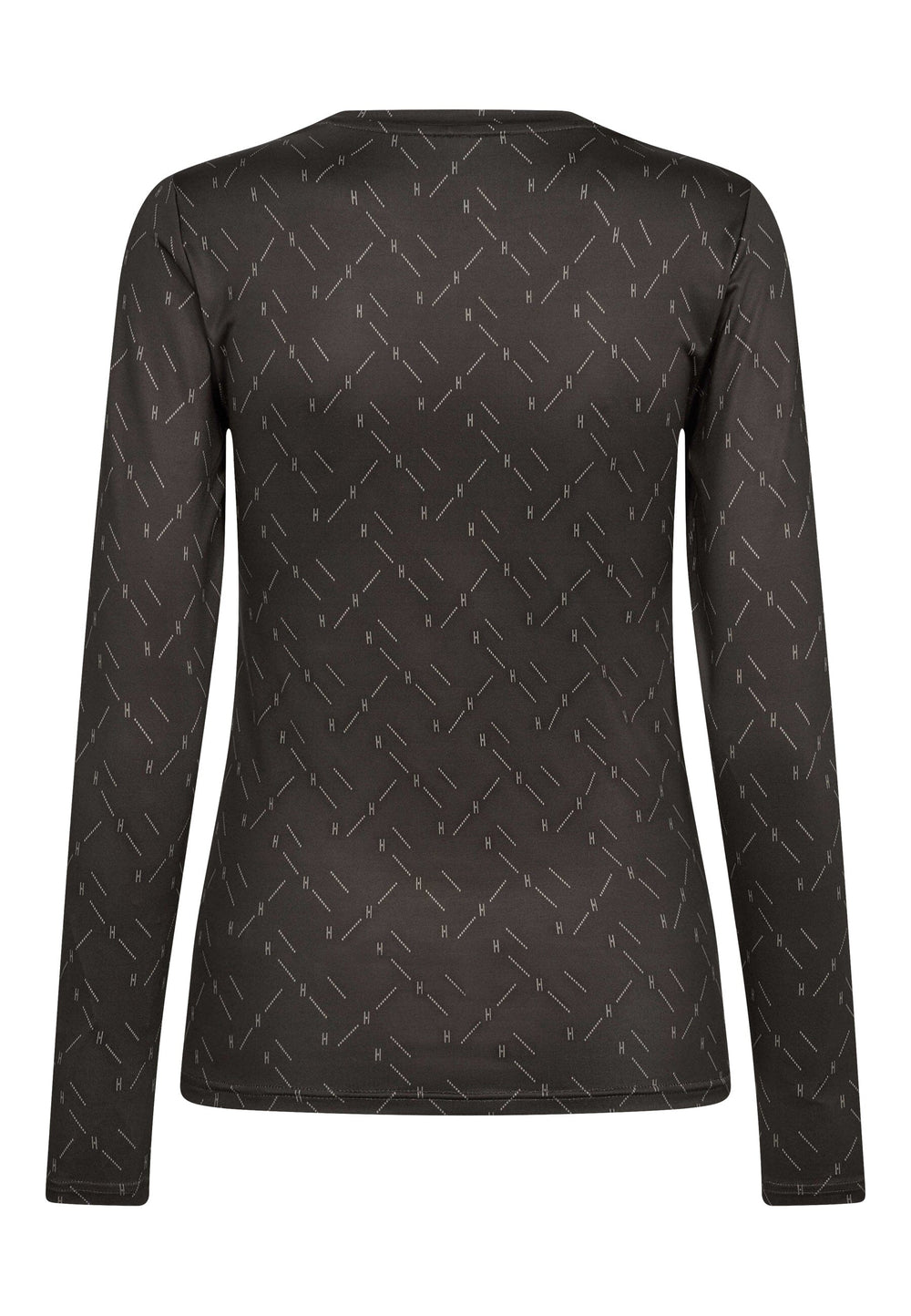 Hype The Detail - Printed Blouse - 40 Brun Bluser 